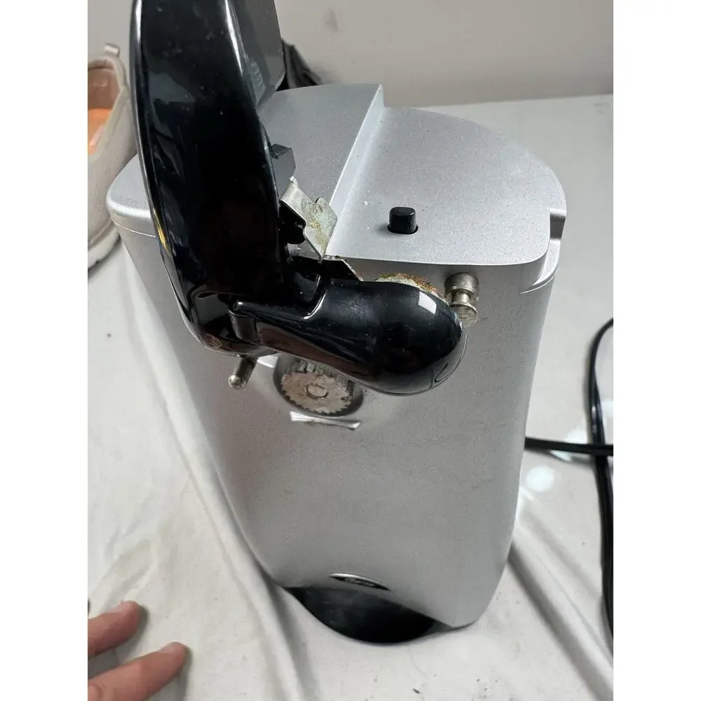 Oster Electric Can Opener Model CO-D6556 Black Silver Tested Working